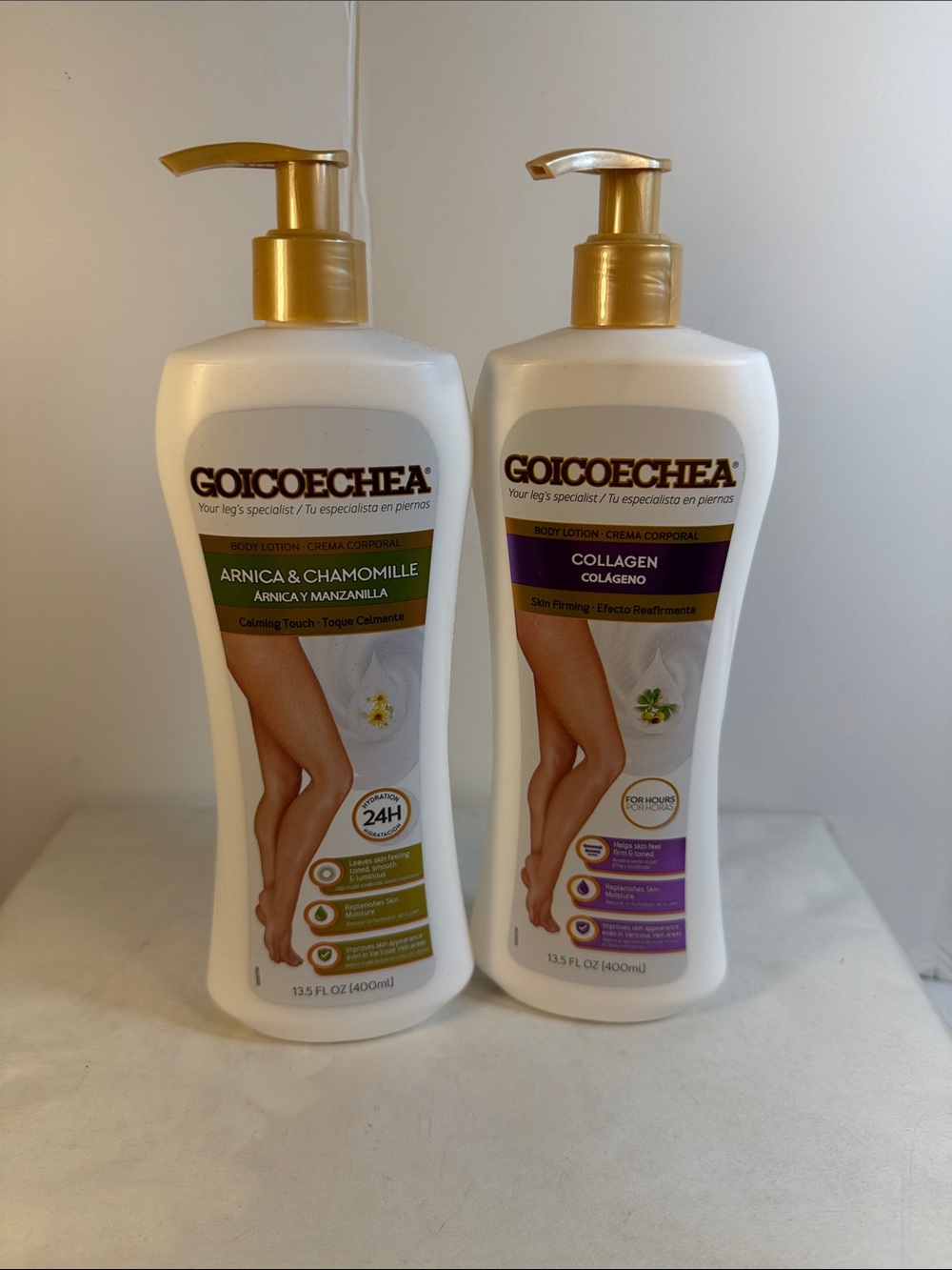 Goicoechea Arnica & Chamomile Body Lotion - White/Gold